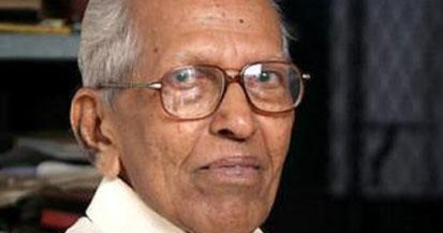 Prof M K Sanu passes away
