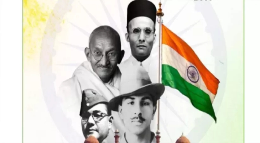 ഗാന്ധിക്ക് മുകളിൽ സവര്ക്കര്'; പെട്രോളിയം മന്ത്രാലയത്തിന്റെ സ്വാതന്ത്ര്യ ദിന പോസ്റ്റർ വിവാദത്തിൽ