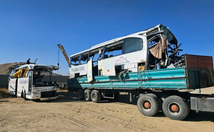 Dozens of Afghan deportees from Iran killed in bus crash