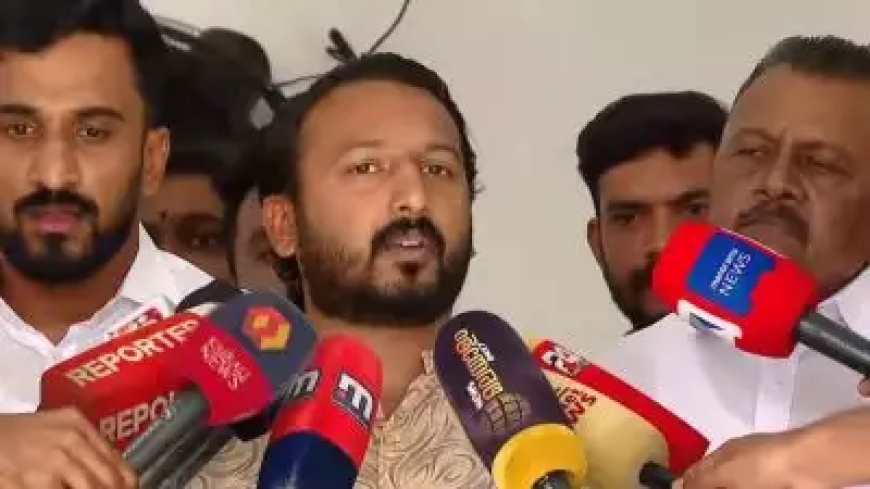 രാഹുൽ മാങ്കൂട്ടത്തിൽ യൂത്ത് കോൺഗ്രസ് അധ‍്യക്ഷസ്ഥാനം രാജിവച്ചു