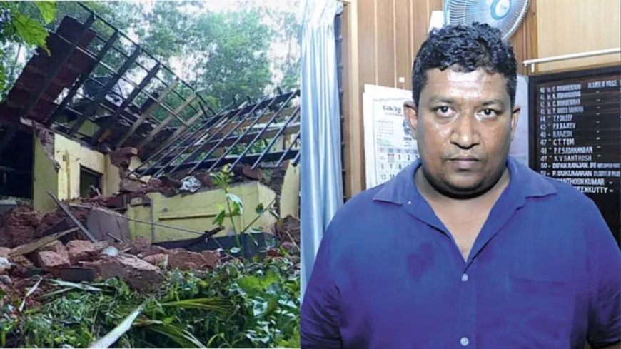 കണ്ണൂരിലെ വാടകവീട്ടിൽ സ്ഫോടനത്തിൽ ഒരാൾ മരിച്ച സംഭവം; പ്രതി അനൂപ് മാലിക് പിടിയിൽ