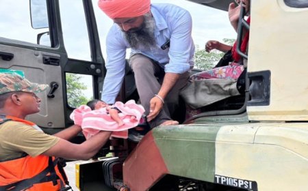 Army rescues 5,000 civilians, 300 paramilitary personnel from flood-hit Punjab, Himachal & Jammu