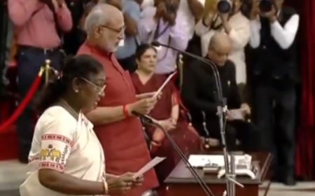 CP Radhakrishnan takes oath as 15th Vice-President