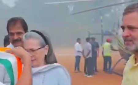 രാഹുലും സോണിയയും വയനാട്ടില്‍: ഔദ്യോഗിക പരിപാടികളില്ല