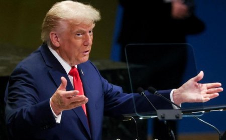 Trump addressing UN for first time since 2020 as he sets out 'vision for the world'