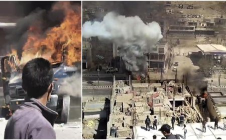 BJP office torched, Ladakh tense, several injured in clashes