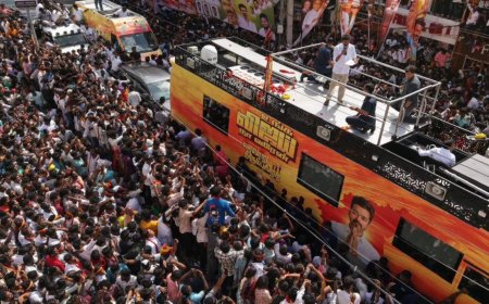 31 dead, including women and children, in stampede at Vijay's rally in Tamil Nadu