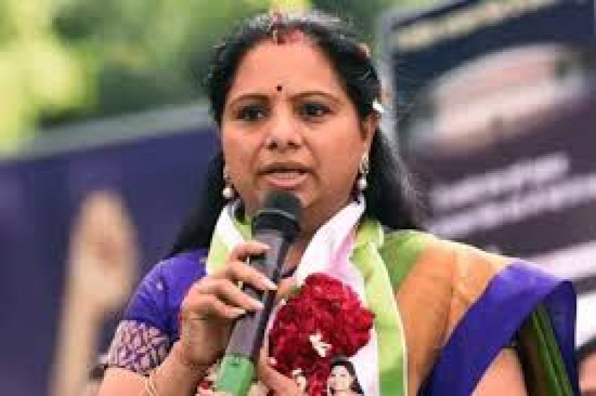 കെ. കവിതയെ ബിആർഎസിൽ നിന്ന് സസ്പെൻഡ് ചെയ്ത് പിതാവ് കെസിആർ