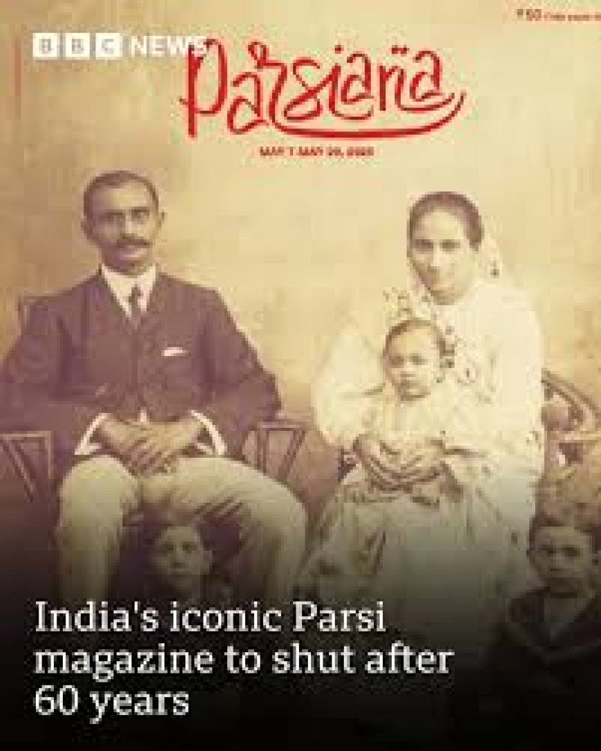 India's iconic Parsi magazine to shut after 60 years