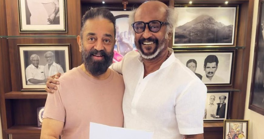 Kamal Haasan confirms reuniting with Rajinikanth on screen after 46 years