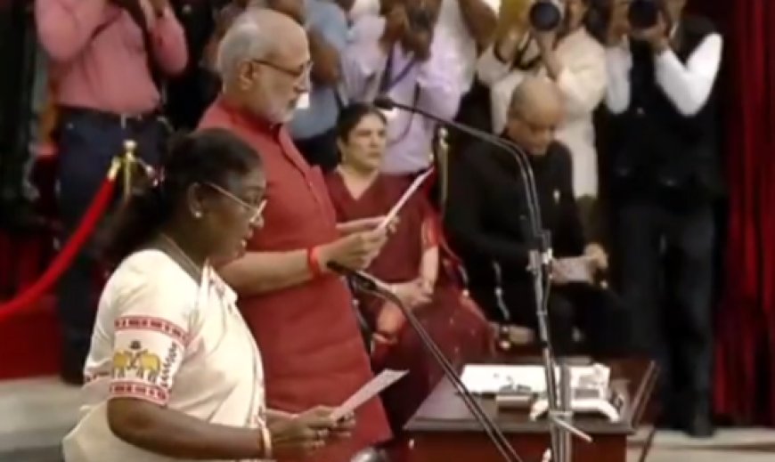 CP Radhakrishnan takes oath as 15th Vice-President