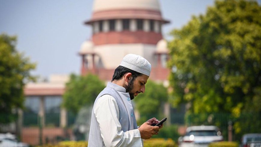 India's top court suspends parts of contentious Muslim property law