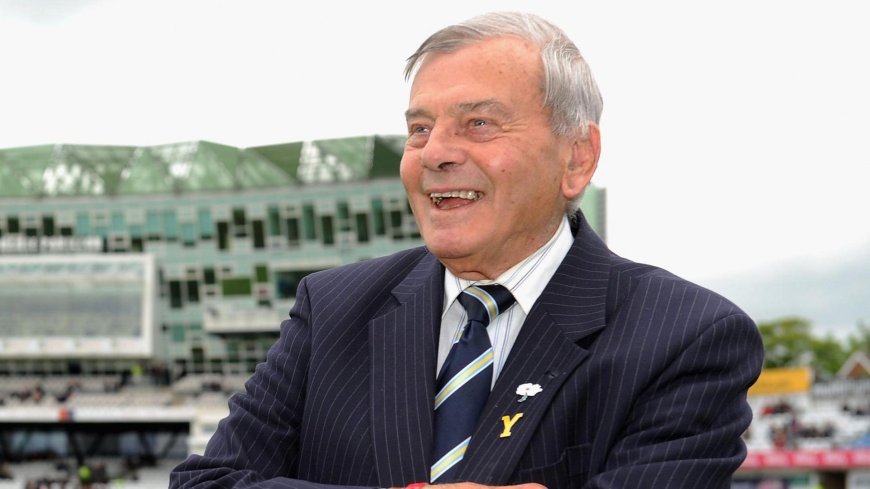 Umpire Dickie Bird, who officiated during Sourav Ganguly, Rahul Dravid's memorable Test debuts at Lord's, dies at 92