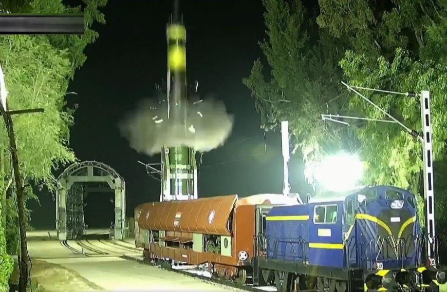 India successfully tests Agni-Prime Missile from rail-based launcher