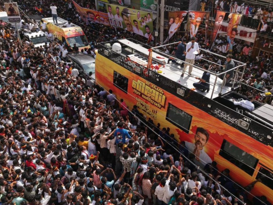 31 dead, including women and children, in stampede at Vijay's rally in Tamil Nadu