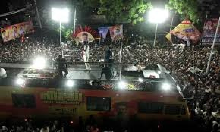 കരൂർ ദുരന്തം: ഡിഎംകെ ഗൂഢാലോചന ആരോപിച്ച് ടി വി കെ