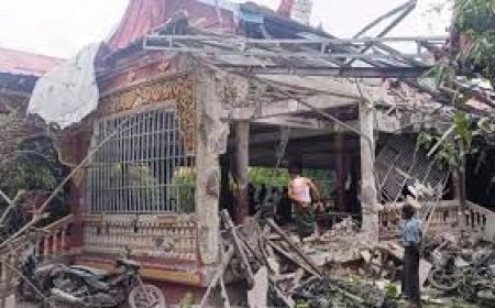 At least 24 killed as paraglider drops bombs at Myanmar Buddhist festival
