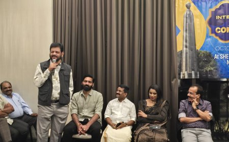 നാട് വിട്ടപ്പോൾ ഭിന്നത മറന്നു, ഐക്യം കൈവന്നു:  ഇന്ത്യ പ്രസ് ക്ലബ് സമ്മേളനത്തിൽ വി.കെ. ശ്രീകണ്ഠൻ എംപി.