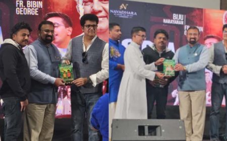 മെലോഡിയ 2025-ൽ യുവ എഴുത്തുകാരൻ പ്രശാന്ത് പഴയിടത്തിന്റെ ബാലസാഹിത്യകൃതി 'ക്രിസ്റ്റൽ സ്വീറ്റ്നസ്'  പ്രകാശനം ചെയ്തു