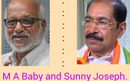 CPI M Gen Secy and KPCC chief ‘clash’ over ED notice to CM’s son