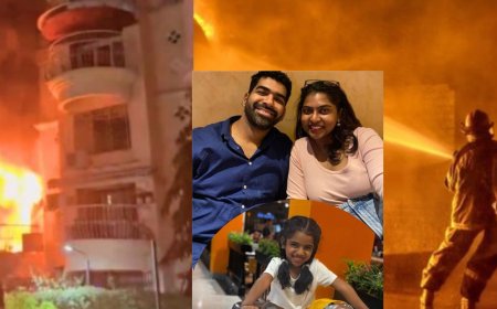 Diwali tragedy in Mumbai: Four dead, including Malayali family of three, in apartment fire