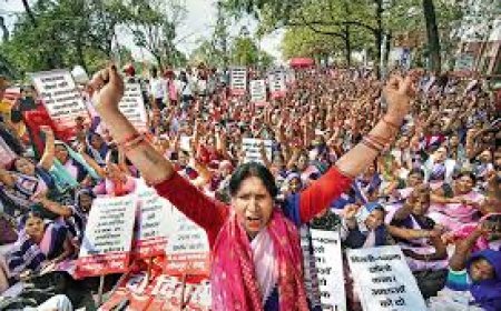 Protesting ASHA workers march to CM’s residence