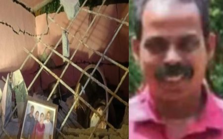 അടിമാലി കൂമ്പന്പാറ മണ്ണിടിച്ചില്, വീട് തകര്ന്ന് ഗൃഹനാഥന് മരിച്ചു