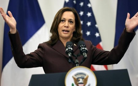 'I am not done' - Kamala Harris tells BBC she may run for president again
