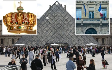 Two arrested over theft of jewels at Louvre museum in Paris