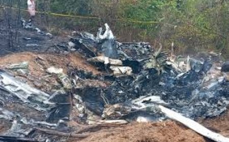 കെനിയയിൽ വിമാനം തകർന്നുവീണ് എല്ലാ യാത്രക്കാരും മരിച്ചു