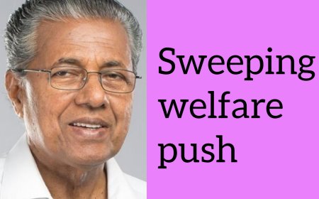 CM unveils major welfare package ahead of local body polls