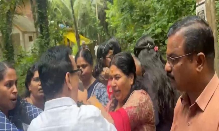 മാലിന്യ പ്രശ്‌നത്തില്‍ ഇടപെട്ടില്ല; കണ്ണൂരില്‍ കെ പി മോഹനന്‍ എംഎല്‍എയെ കയ്യേറ്റം ചെയ്ത് നാട്ടുകാര്‍