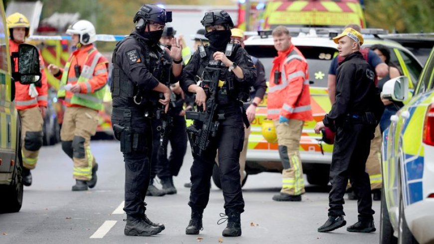 Two killed in attack near Manchester synagogue, suspect shot by UK police