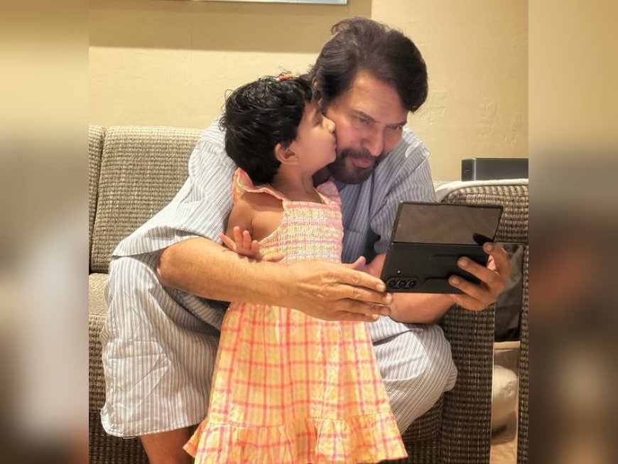 Basil Joseph's little daughter asks Mammootty 'What's your name?'