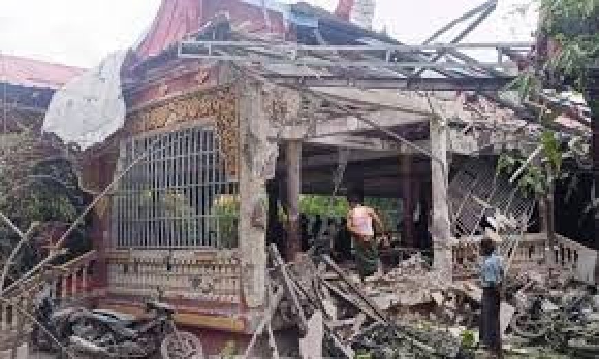 At least 24 killed as paraglider drops bombs at Myanmar Buddhist festival