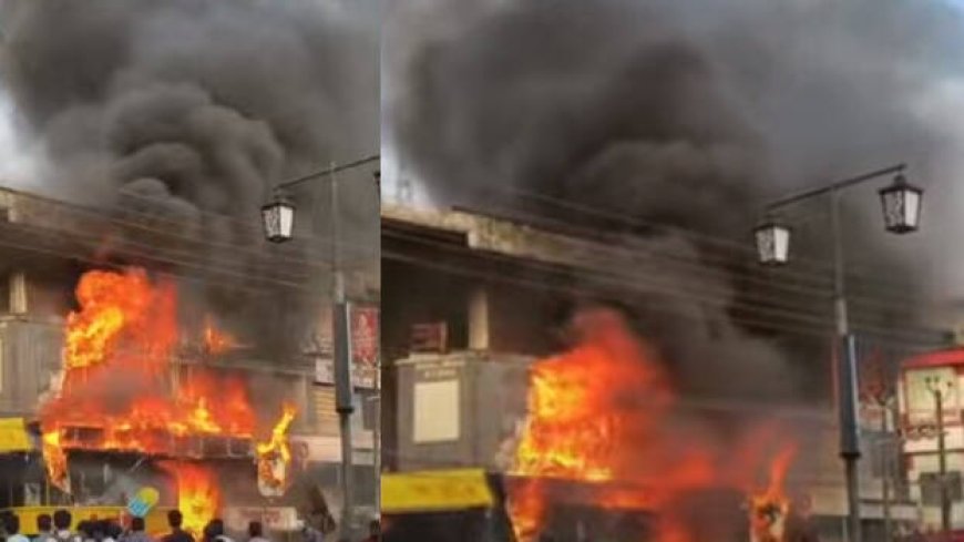 Major fire at Kerala shopping complex leaves 10 shops gutted, none hurt