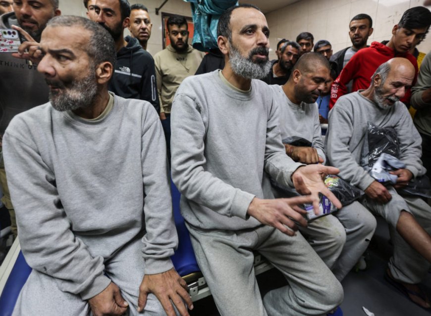 Palestinian detainees, Israeli captives freed; Trump in Knesset