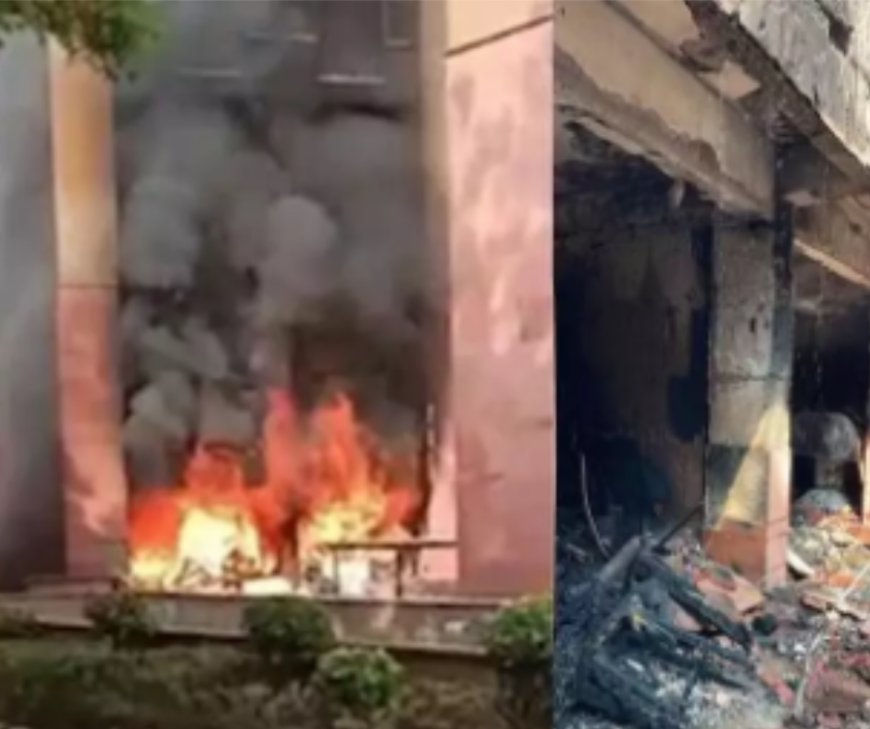 ഡൽഹിയിൽ എംപിമാരുടെ ഫ്ലാറ്റിൽ തീപിടിത്തം