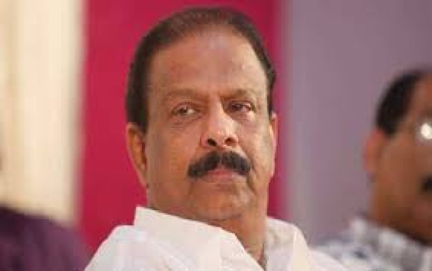 ദേഹാസ്വാസ്ഥ്യം; കെ. സുധാകരനെ ആശുപത്രിയിൽ പ്രവേശിപ്പിച്ചു
