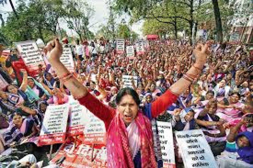 Protesting ASHA workers march to CM’s residence