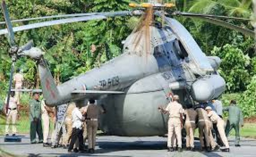 IAF chopper carrying Prez Murmu gets stuck in wet helipad; police deny 'security lapse'
