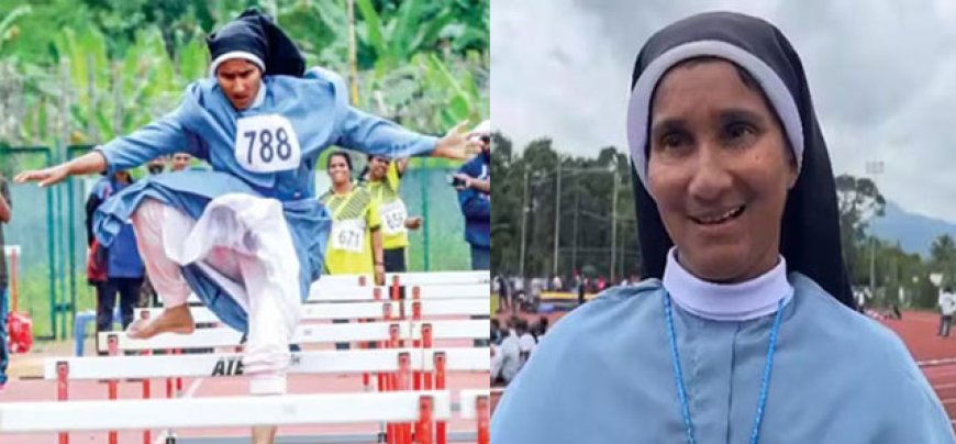 Kasaragod nun wins gold in state hurdles