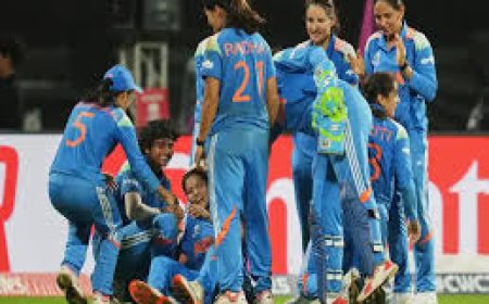 വനിതാ ഏകദിന ലോകകപ്പ്; ഇന്ത്യയ്ക്ക്  കന്നിക്കിരീടം