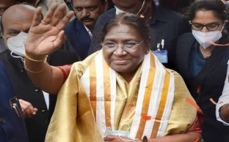 President Murmu begins first-ever state visit to Angola, Botswana