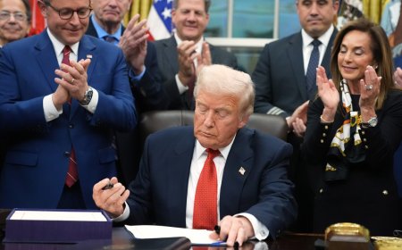 Trump signs spending bill to end longest shutdown in US history