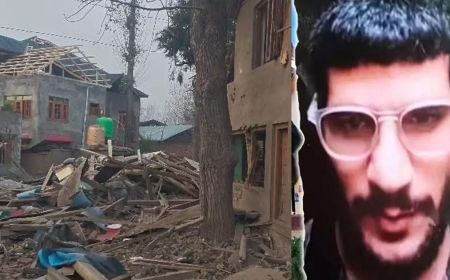 ഡല്‍ഹി ചാവേര്‍ സ്‌ഫോടനം: ഉമര്‍ നബിയുടെ വീട് സുരക്ഷാസേന തകര്‍ത്തു