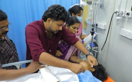 Groom ties the knot on hospital bed after bride injured in accident hours before wedding