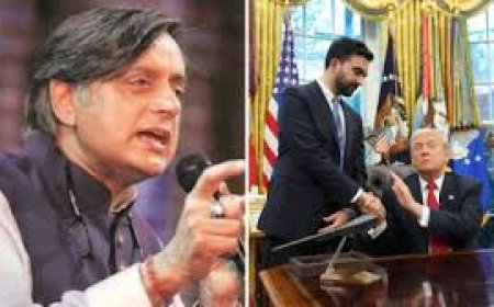 'ജനവിധി വ്യക്തമായാൽ സഹകരിച്ച് പോകണം'; ട്രംപ്- മംദാനി കൂടിക്കാഴ്ച്ച പങ്കുവെച്ച് കോൺ​ഗ്രസിനെതിരെ  വീണ്ടും തരൂർ