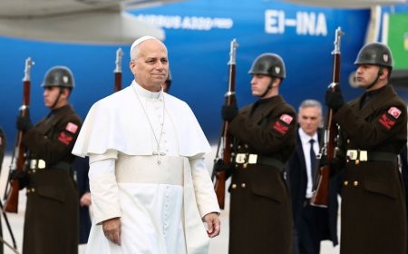 പോപ്പ് ലിയോ പതിനാലാമന്‍ തുര്‍ക്കിയില്‍; അധികാരമേറ്റ ശേഷമുള്ള ആദ്യ വിദേശ യാത്ര