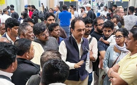 Cyclone Ditwah: 400 Indians evacuated from Colombo airport amid severe weather